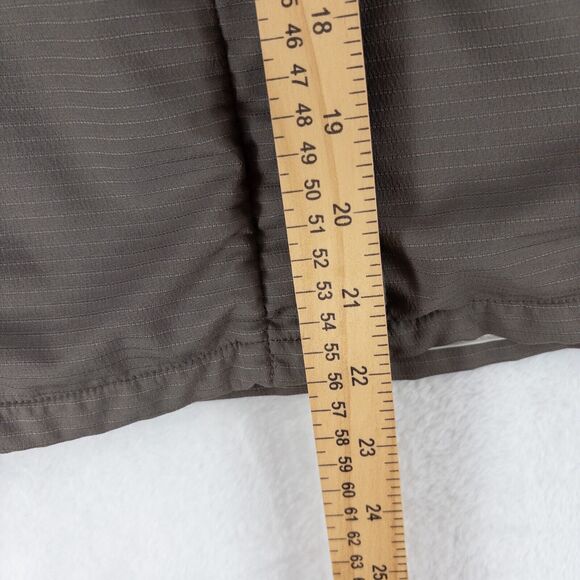 Nike Womens Fit Dry Full Zip Jacket Running Training Stretch Sz S Taupe - Picture 5 of 11